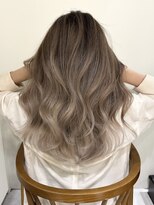 ジルブラン 錦糸町(JIL BLAN)&nbsp;ハイライトバレイヤージュダブルカラー20代30代40代グレージュ