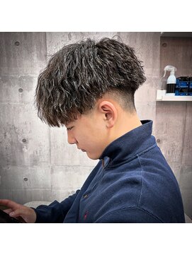 髪屋 紬 メンズ/メンズカット/ツイスト/ツイストスパイラル