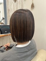 ルヴェール 茜部店(Le Vert)&nbsp;お手入れ簡単　ボブスタイル