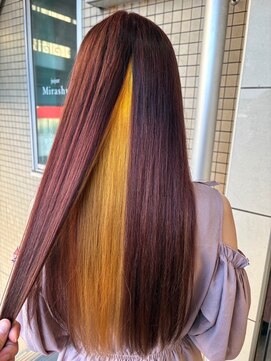 ミラージュ 船橋(Miraju) インナーカラー[船橋/エクステ/ダブルカラー]