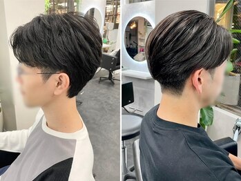 コアブラン 原宿 明治神宮前(CORE blanc)の写真/平日20:30までの営業なのでお仕事終わりにも◎清潔感と好印象を与えるスタイルに！[原宿/表参道]