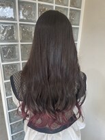 ボアップ(boappu)&nbsp;#毛先カラー#カラー#ブリーチ#ロング