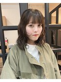 ミディアムレイヤー ミディアムパーマ 