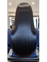イーエムエー アールビアンカ 名駅店(e.m.a×Ar be.anca) 髪型/イメチェン/外ハネボブ/美髪/ワイドバング/髪型
