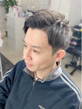 シークレット サロン カノア(secret salon Kanoa)の写真/ビジネス～カジュアルStyle全てKanoaにお任せ!ON/OFF決まる高技術カット◎普段できない頭皮ケアメニューも!