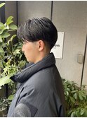 【men's】センターパートメンズパーマ
