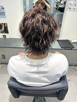 メンズサロン キング 高槻店(Men’s salon K!ng)&nbsp;波巻きツイストスパイラルパーマ/フェザーパーマ/眉毛/メンズ