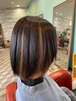 美容室 グリリ(guriri) ブラウンインナーカラー