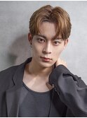 小久保styleフェザーパーマフェザーショートグレーエンドカラー