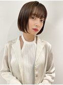 大人ボブ/大人/簡単スタイリング/ボブ
