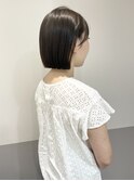 シンプルボブ/スモークベージュ
