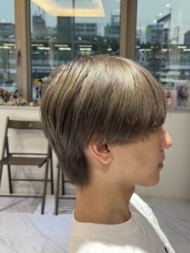 クール 大和八木駅前店(Coeur) #マッシュウルフ　#ブリーチカラー　#大和八木メンズ