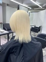 ペレ 渋谷(PELE)&nbsp;ミディアムヘア/デザインカラー/フェイスフレーミング/渋谷