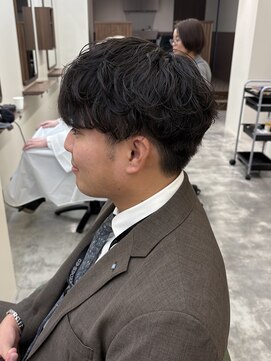 ピコット(P cott) メンズパーマシャドウパーママッシュヘア