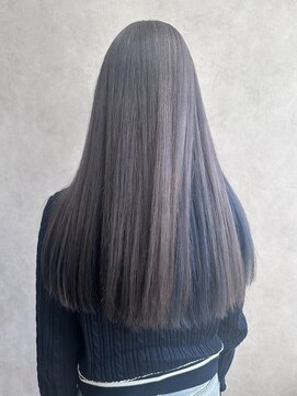 グローバルヘアー バランス(global hair BALANCE) 10代20代/インナーカラー/グレー/ブルー/ロング