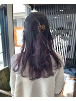 アロー ヘアー(arrow hair)&nbsp;＊パープルcolor