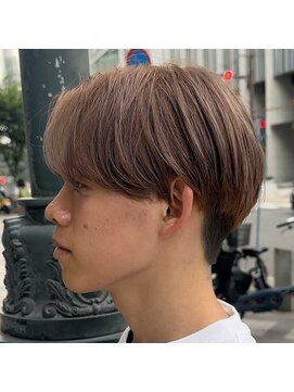 men's salon Gaudi 池袋店【メンズサロン ガウディ】 ミルクティーベージュカラー