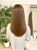 [40代]髪質改善カラー×透明感カラー
