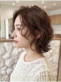 デジタルパーマ/パーマ/ボブパーマ/ウェーブヘア/大人パーマ