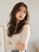 きいろのゾウ ウェーブロング/シースルーバング/大人ロング
