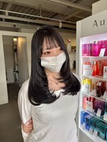 トムヘアーデザイン 楠葉店(TOM HAIR DESIGN) レイヤースタイル×艶髪カラー