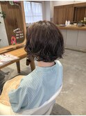 ショートボブパーマ