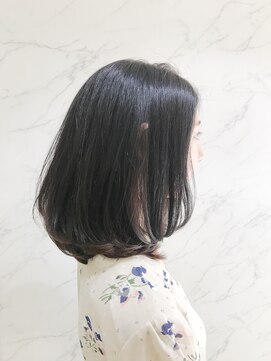 パティオン(PATIONN) ナチュラル前下がりボブ×オーガニックカラー【表参道青山原宿】