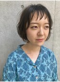 ゆるふわショートボブ　[20代30代40代50代][恵比寿]