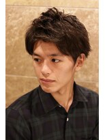 バルビエ グラン 銀座(barbier GRAND) かき上げヘア/フェードカット/ウェットヘア