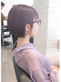 お客様スタイル☆ラベンダーアッシュ