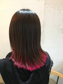 バトヘアー 渋谷本店(bat hair) ビビッドインナーカラー
