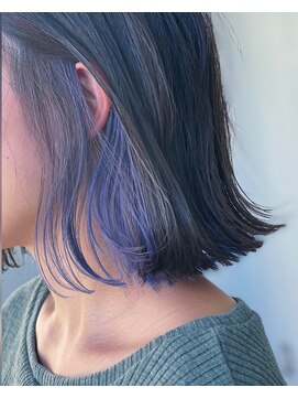 マーシアバイアルティナ 蒲田店(Marcia by artina) インナーカラーパープル[Marcia蒲田]