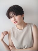 ミニウルフ/チェリーブラウン/ショート[自由が丘/パーマ]