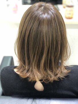 サングース(Sungoose) sungooseショコラベージュボブルフベビーバングカール