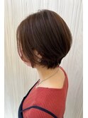 襟足キュッ!ショートボブ
