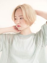 ジュール 大分(Joule)&nbsp;セクションカラー/ペールベージュ/透明感ボブ[大分駅]