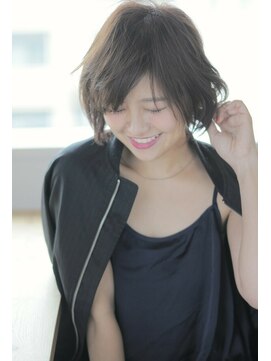 ヘアアンドメイク シークネクスト(HAIR&MAKE SeeK NEXT) 【SeeK NEXT島貫】斜めバング×小顔ショートボブ