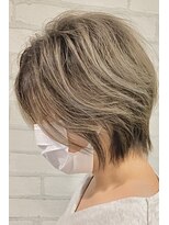 サウンドブイ(sound V) ショートボブ×ハイライト