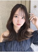 韓国風 レイヤーカット ケアブリーチ 学割U24 ダブルカラー 545