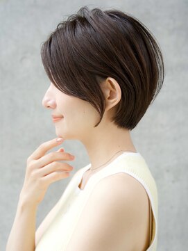 エインアンリー 表参道(AIN.ANLY.) 前髪なし大人ショートボブ20代30代40代【AIN.表参道】川原大地