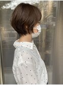 ナチュラル大人ショート