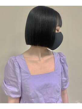 ナループロア ルームー(Nalu pu loa ROOMOO) ゆるまきタッセルカット/タッセルカット/タンバルモリ/韓国ボブ