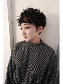 レコ 渋谷(LECO) ショートニュアンスパーマ