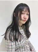 【D'na×古屋】顔まわりカット透明感カラー
