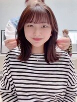 ケーツー あべのキューズモ－ル店(K-two)&nbsp;ミディアムレイヤー*レイヤーカット*ベージュカラー*白髪染めOK