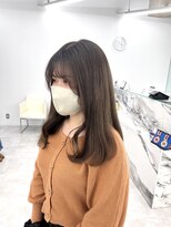 ブラウン(Brown)&nbsp;韓国/透明感グレージュ