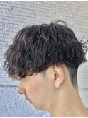 波巻きスパイラル/マッシュ/メンズパーマ/ツイストスパイラル