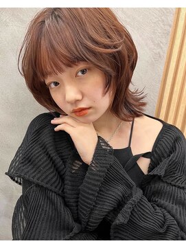 ロンドプロフィール 浦和(Lond profil) 中川　前髪カット顔まわり似合わせ外ハネくびれミディ