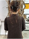 《SoSo》お呼ばれヘア× ツインスタイル
