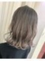 ヘアアンドメイクグラチア(HAIR and MAKE GRATIAE) ほんのりグラデーションカラーのミルクティーグレー☆